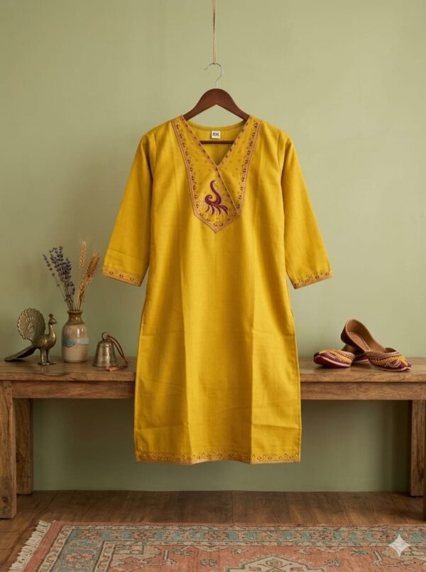 Elegant kurtis- Rayyan fabric