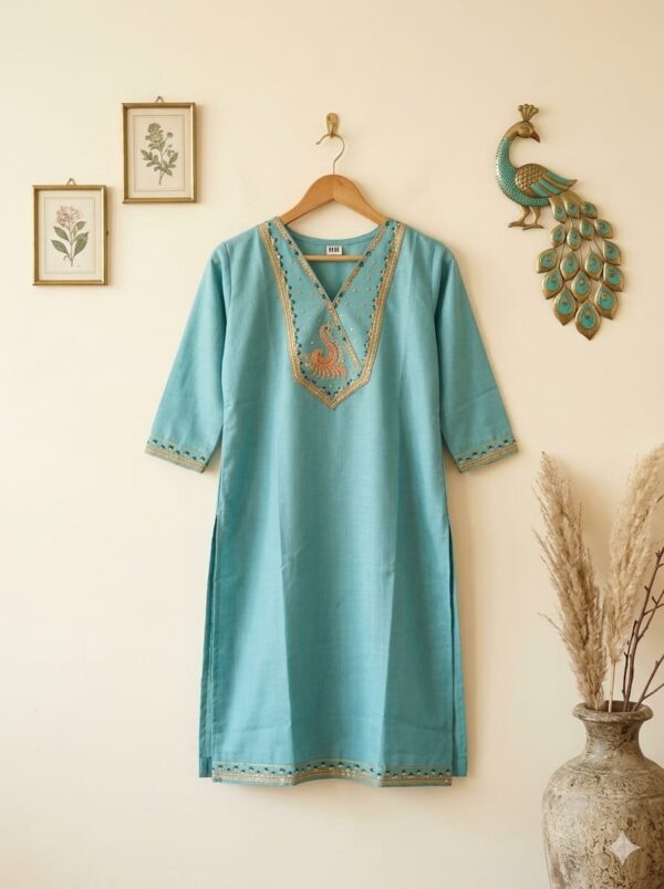 Elegant kurtis- Rayyan fabric