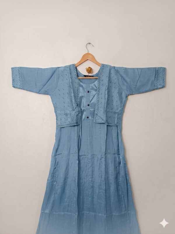 Coat set kurtis